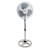 Ventilador de pie 16" 60w de potencia base redonda 3 velocidades rejilla protectora altura regulable oscilación 120º DVTECH DV24