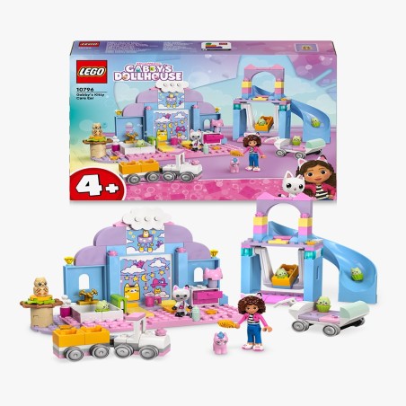 LEGO Gabbys Dollhouse 10796 Guardería de Gatitos de Gabby edad a partir de 4+ años - bloques de construcción juguetes