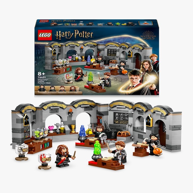 LEGO Harry Potter 76431 Castillo de Hogwarts: Clase de Pociones edad a partir de 8+ años - bloques de construcción juguetes