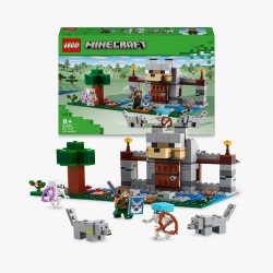 LEGO Minecraft 21261 La Fortaleza-Lobo edad a partir de 8+ años - bloques de construcción juguetes