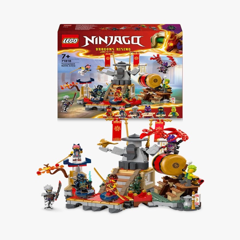 LEGO NINJAGO 71818 Arena de Batalla del Torneo edad a partir de 7+ años - bloques de construcción juguetes
