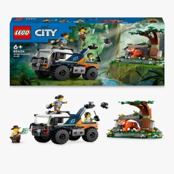 LEGO City Exploration 60426 Exploradores de la Jungla: Camión Todoterreno edad a partir de 6+ años - bloques de construcción jug