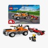 LEGO City Great Vehicles 60435 Camión Grúa y Reparación del Deportivo edad a partir de 4+ años - bloques de construcción juguete