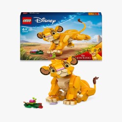 LEGO Disney Specials 43243 El Rey León: Simba Cachorro edad a partir de 6+ años - bloques de construcción juguetes