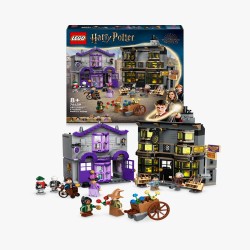 LEGO Harry Potter 76439 Ollivanders y Túnicas de Madame Malkin edad a partir de 8+ años - bloques de construcción juguetes