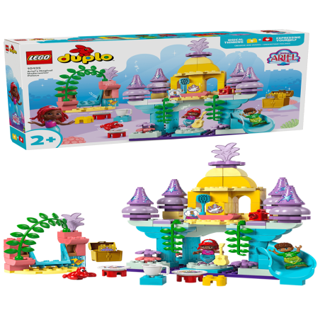 LEGO DUPLO Disney 10435 Palacio Submarino Mágico de Ariel edad a partir de 2+ años