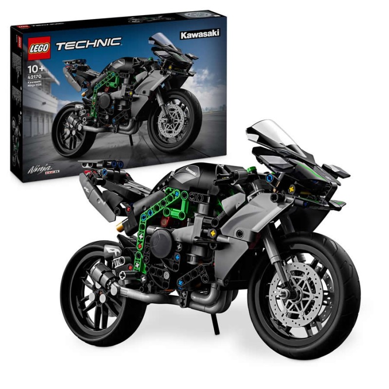 LEGO Technic 42170 Moto Kawasaki Ninja H2R edad a partir de 10+ años LEGO Technic 42170 Moto Kawasaki Ninja H2R edad a partir de 10+ años