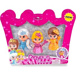 Pack de 3 mágicas Princesas Pinypon con pequeños accesorios FAMOSA edad +4 años