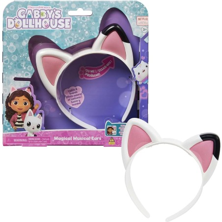 Orejas de Gato Mágicas de La Casa de Muñecas de Gabby con luces, música, sonidos y frases edad +3 años