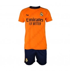 Real Madrid Conjunto Niño Camiseta y Pantalón - Bellingham 5 - segunda Equipación de la Temporada 2024-2025 - Réplica Oficial