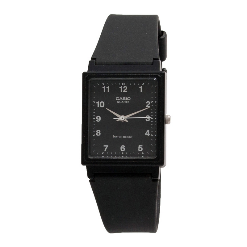 CASIO MQ-27-1BDF Reloj de Pulsera Analógico para Hombre Color Negro esfera negra cuadrado CASIO MQ-27-1BDF Reloj de Pulsera Analógico para Hombre Color Negro esfera negra cuadrado
