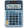 Casio MS-120EM - Calculadora de sobremesa con Pantalla grande de 12 dígitos, Solar/batería, con conversión en Euros