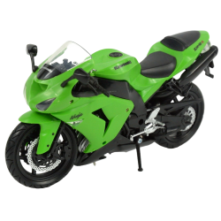 Moto juguete Kawasaki ZX 10R escala 1:12 NewRay longitud aproximada 16cm