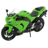Moto juguete Kawasaki ZX 10R escala 1:12 NewRay longitud aproximada 16cm
