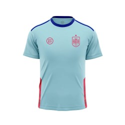 Camiseta entrenamiento Selección Española de fútbol adulto réplica producto oficial real federación