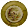 Plato decoración dorado 23cm