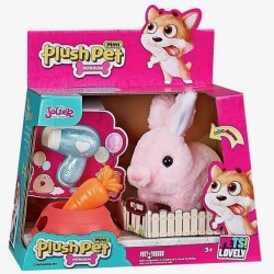 Mascota conejo andador con accesorios 20cm de juguete con sonido edad +18 meses color surtido