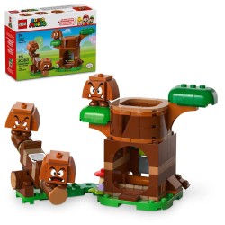 LEGO 71433 Super Mario Zona de Juego de los Goombas Coleccionable de Nintendo  3 Figuras de Personajes del videojuego