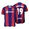 Camiseta Lamine Yamal Primera Equipación del Fútbol Club Barcelona infantil réplica Producto Oficial