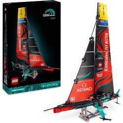 LEGO Technic Yate Emirates Team New Zealand AC75 Barco Velero edad +18 contiene 962 piezas