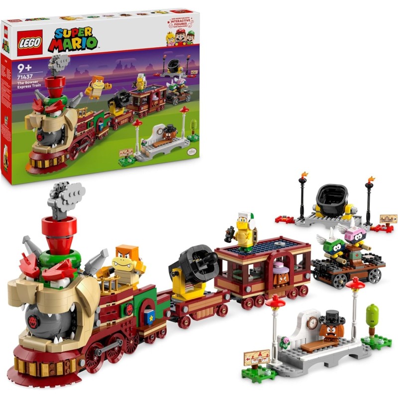 LEGO 71437 Super Mario El Tren expreso Bowser del videojuego Super Mario edad +9 años LEGO 71437 Super Mario El Tren expreso Bowser del videojuego Super Mario edad +9 años