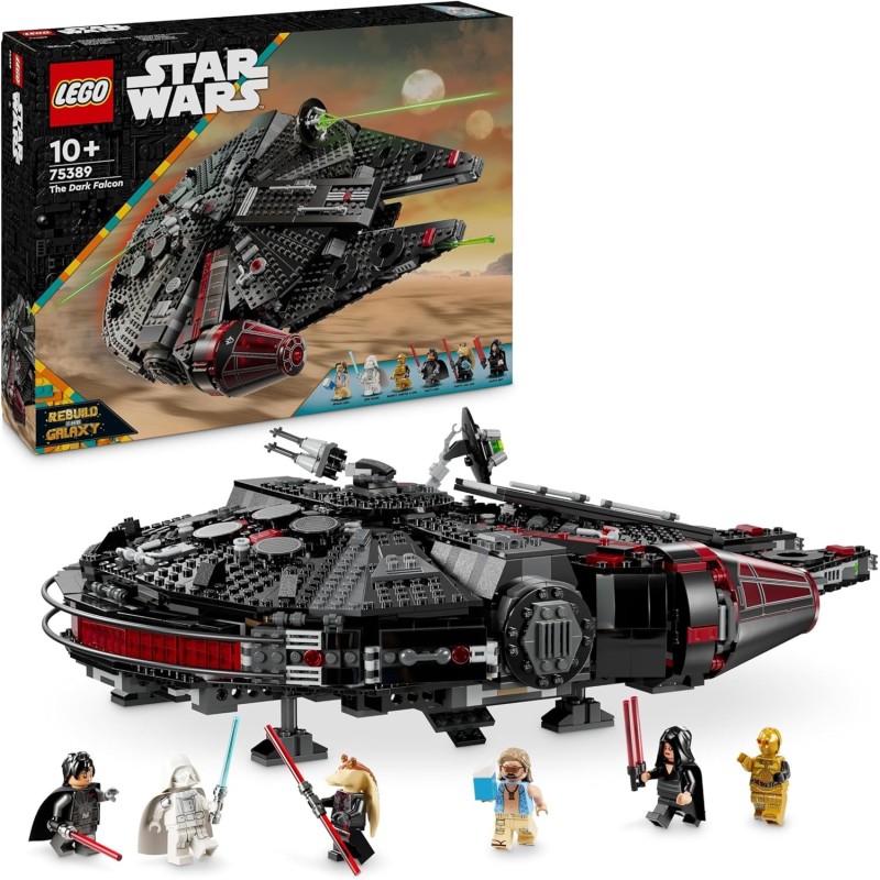 LEGO 75389 Halcón Oscuro edad 10+ años - contiene 1579 piezas LEGO 75389 Halcón Oscuro edad 10+ años - contiene 1579 piezas