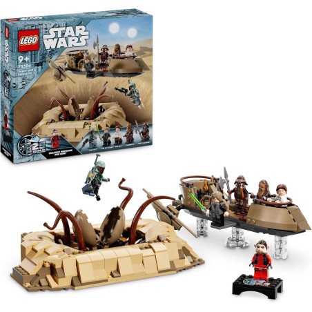 LEGO 75396 Esquife del Desierto y Fosa del Sarlacc edad 9+ años - contiene 558 piezas