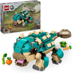 LEGO 76962 Bumpy Bebé: Ankylosaurus edad 7+ años - contiene 358 piezas