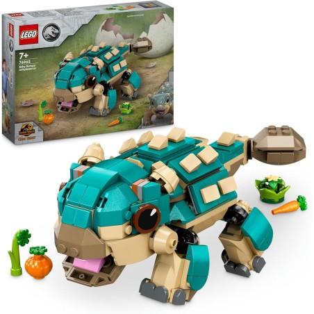 LEGO 76962 Bumpy Bebé: Ankylosaurus edad 7+ años - contiene 358 piezas