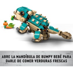 LEGO 76962 Bumpy Bebé: Ankylosaurus edad 7+ años - contiene 358 piezas - Tienda juguetes LEGO