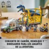 LEGO 76966 Misiones Dinosaurio: Camión de Transporte del Allosaurus edad 8+ años - contiene 588 piezas - Tienda juguetes LEGO