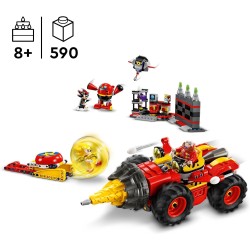 LEGO 76999 Super Sonic vs. Egg Drillster edad 8+ años - contiene 590 piezas - Tienda juguetes LEGO
