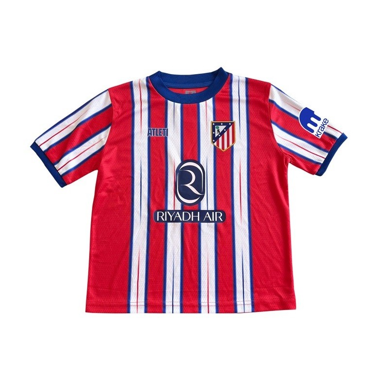 Atlético de Madrid camiseta primera equipación temporada 24/25 adulto réplica oficial Atlético de Madrid camiseta primera equipación temporada 24/25 adulto réplica oficial
