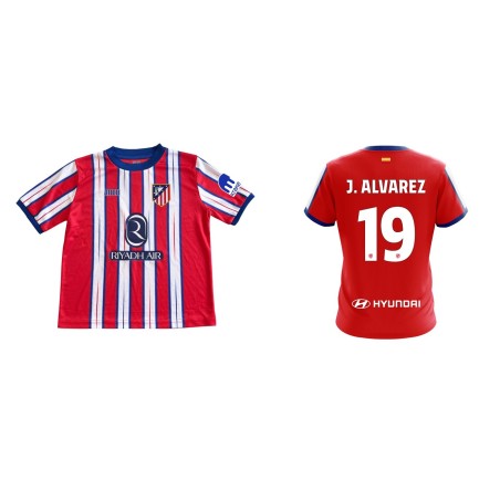 Atlético de Madrid camiseta primera equipación Julián Álvarez temporada 24/25 adulto réplica oficial