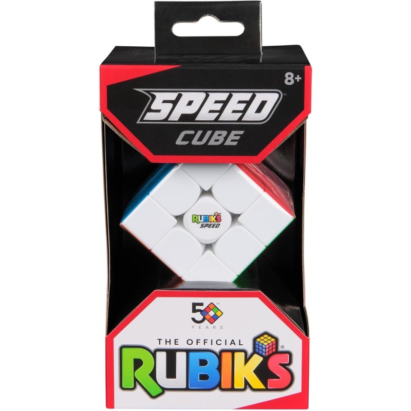 RUBIK'S - Speed Cube - Cubo DE Rubik RÁPIDO - Cubo Rubik 3x3 - Rompecabezas edad +8 años RUBIK'S - Speed Cube - Cubo DE Rubik RÁPIDO - Cubo Rubik 3x3 - Rompecabezas edad +8 años