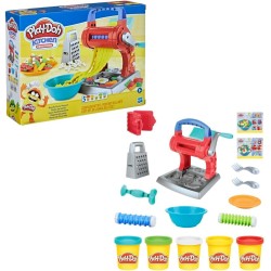 Play-Doh E7776 Maquina de Pasta Hasbro E7776 edad +3 años contiene 5 botes de plastilina