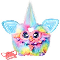 Furby Tie Dye, Juguete peluche interactivo - Versión en español edad +6 años Hasbro F8900