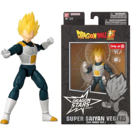Muñeco Vegeta Super Saiyan Dbs Broly Ver Dragon Ball - Super Dragon Stars 17 cm Anime Bandai 37154