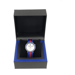 Reloj Fútbol Club Barcelona caballero correa nailon caja 36mm diámetro presentado en estuche