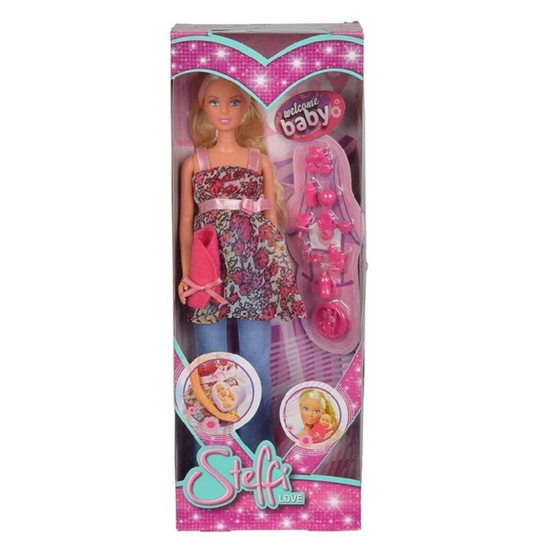 Steffi Love Embarazada de Simba edad apartir de 3 años con accesorios Steffi Love Embarazada de Simba edad apartir de 3 años con accesorios