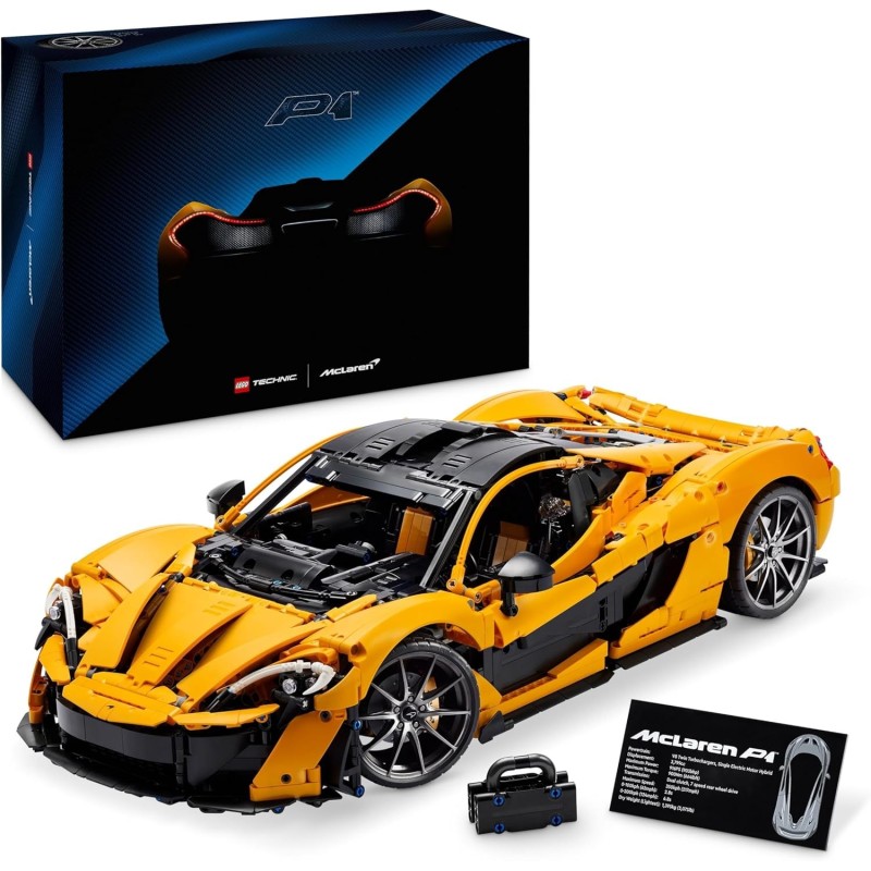 LEGO Technic 42172 McLaren P1 Maqueta de Coche edad +18 años LEGO Technic 42172 McLaren P1 Maqueta de Coche edad +18 años