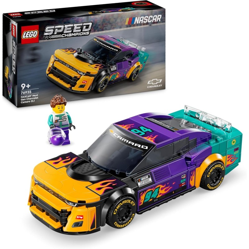 LEGO 76935 Speed Champions Nascar Next Gen Chevrolet Camaro ZL1 edad +9 años