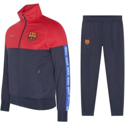 Chándal Fútbol Club Barcelona dos piezas chaqueta y pantalón infantil producto oficial poliester