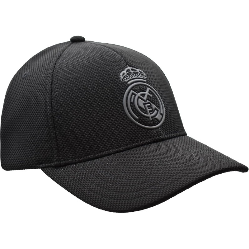 Gorra Real Madrid talla adullto ajustable GO47 negra escudo oscuro Gorra Real Madrid talla adullto ajustable GO47 negra escudo oscuro