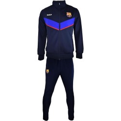 Chándal Fútbol Club Barcelona Iconic dos piezas chaqueta y pantalón infantil producto oficial poliester