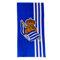 Toalla Real Sociedad playa tamaño 75x150cm producto oficial