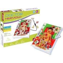 Juego de mesa operaciones Doctor Nervioso edad +6 años para 2-4 jugadores
