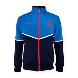 Chaqueta Fútbol Club Barcelona Plus Blue adulto producto oficial 100% Poliéster
