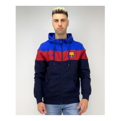 Sudadera Hoodie Fútbol Club Barcelona Barça Match con cremallera adulto producto oficial