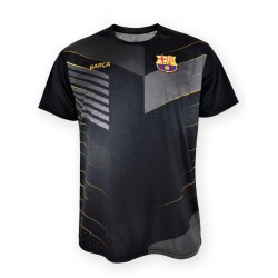 Camiseta Fútbol Club Barcelona Training entrenamiento negra talla adultos producto oficial composición 100% Poliéster